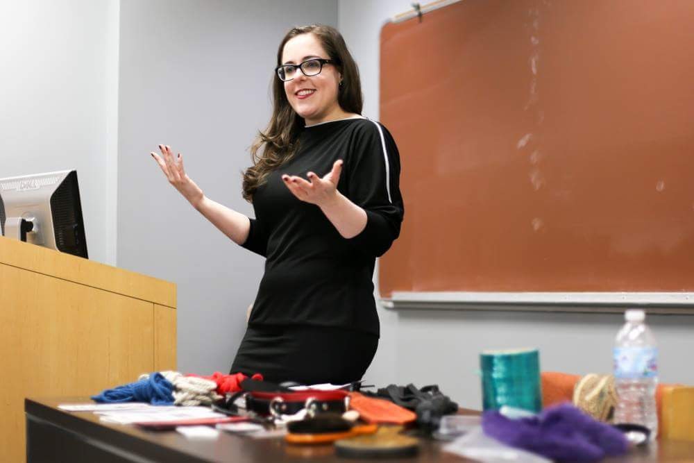 Chicago Dominatrix Sophia Chase Teaching